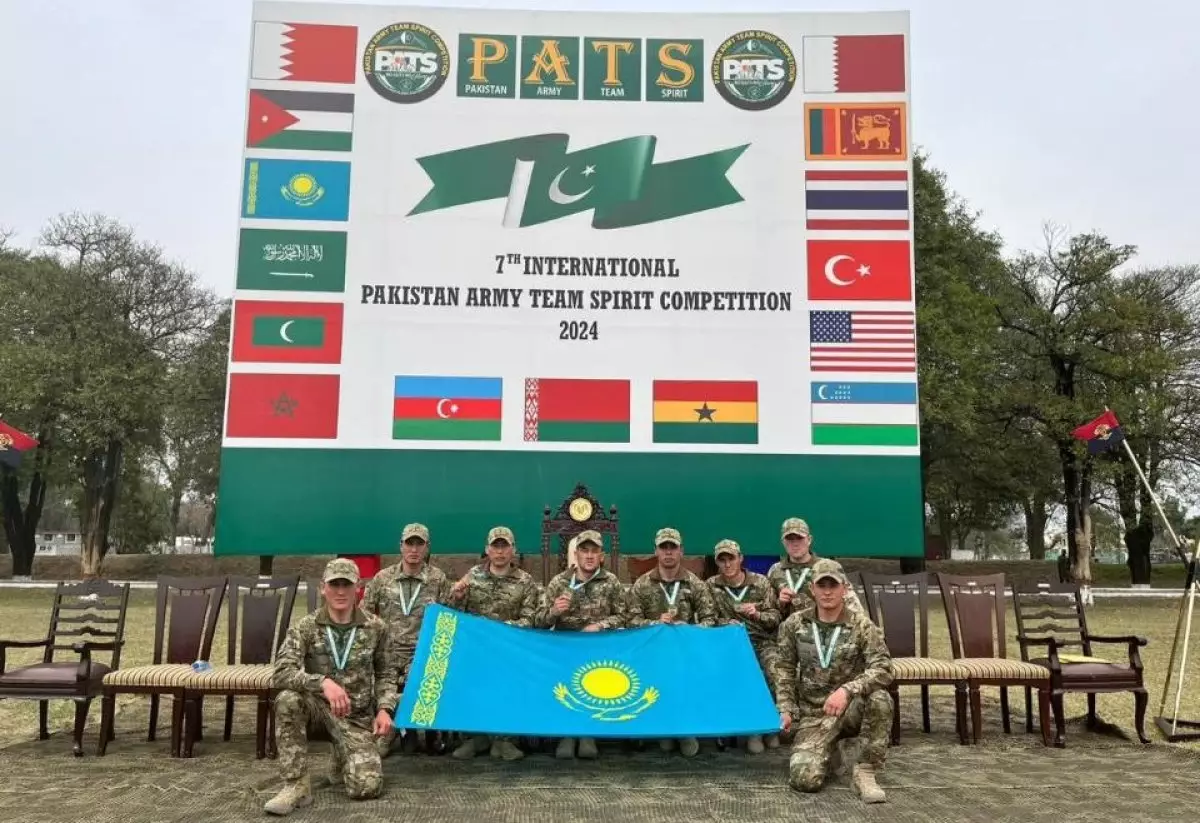 На армейских соревнованиях в Пакистане военнослужащие Казахстана завоевали «золото»