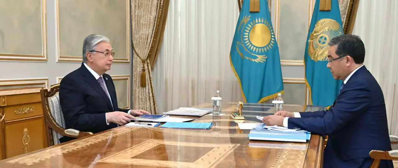 Аким Абайской области отчитался перед президентом