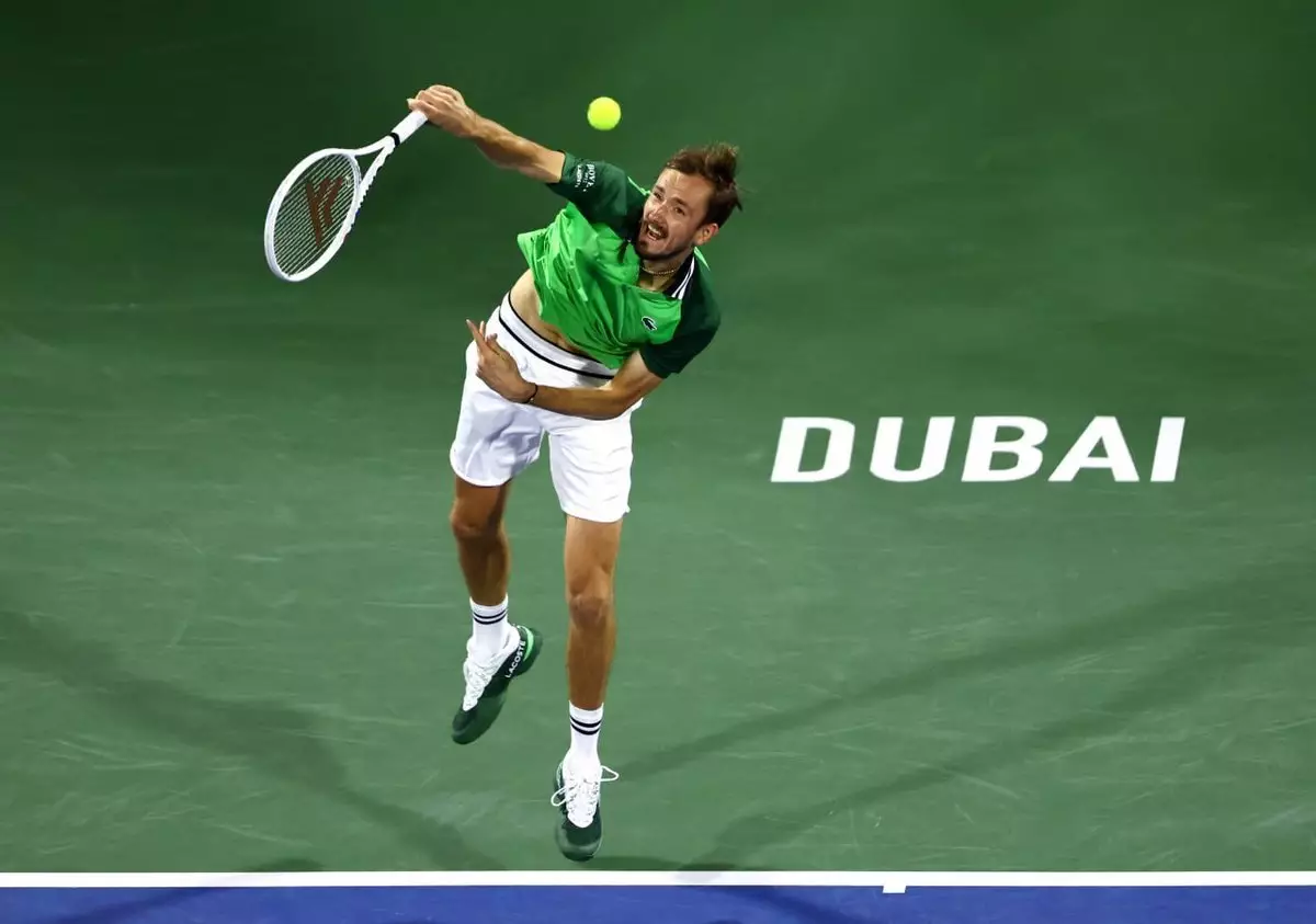 Медведев уступил Умберу в полуфинале турнира в Дубае