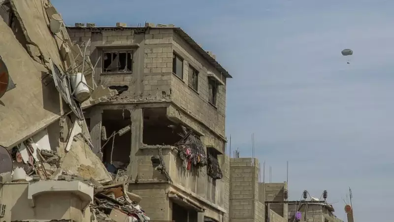 США впервые сбросили с самолётов гуманитарную помощь для сектора Газа