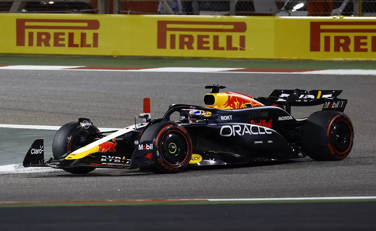 Ферстаппен одержал победу на «Гран-при Бахрейна», Перес — второй, Сайнс — третий
