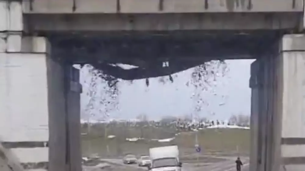 КТЖ оштрафовали за обрушение части моста в Туркестанской области