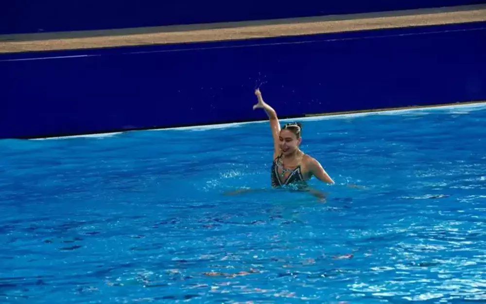 Золотую медаль завоевала казахстанка на ЧА по водным видам спорта