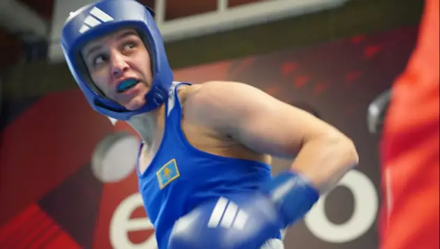Видео разгромного боя казахстанки в отборе на Олимпиаду-2024