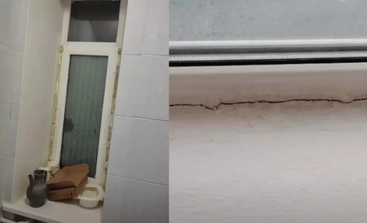 Жительница Кокшетау поделилась снимками больницы в ужасающем состоянии