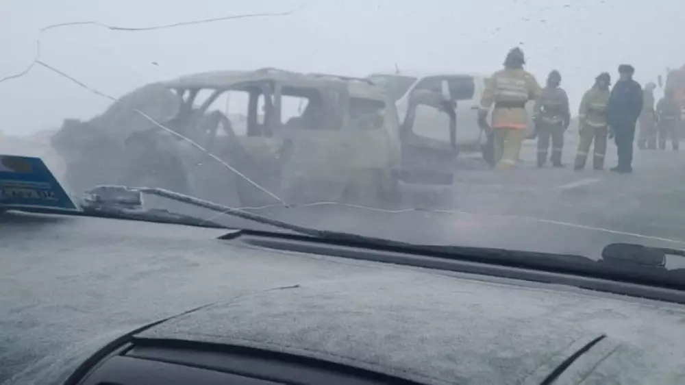 8 человек погибли в страшном ДТП в Актюбинской области