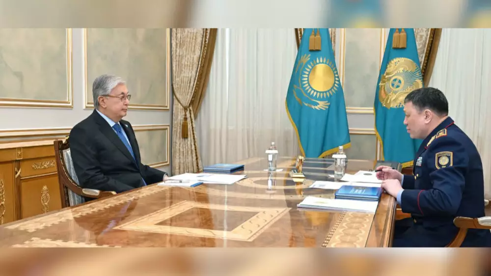 Президент Токаев дал поручения главе МВД