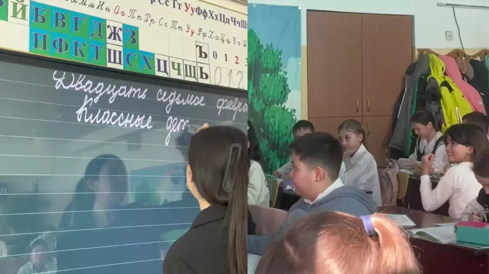 Глаза сразу засверкали: "ошибка" учительницы из Алматинской области покорила школьников