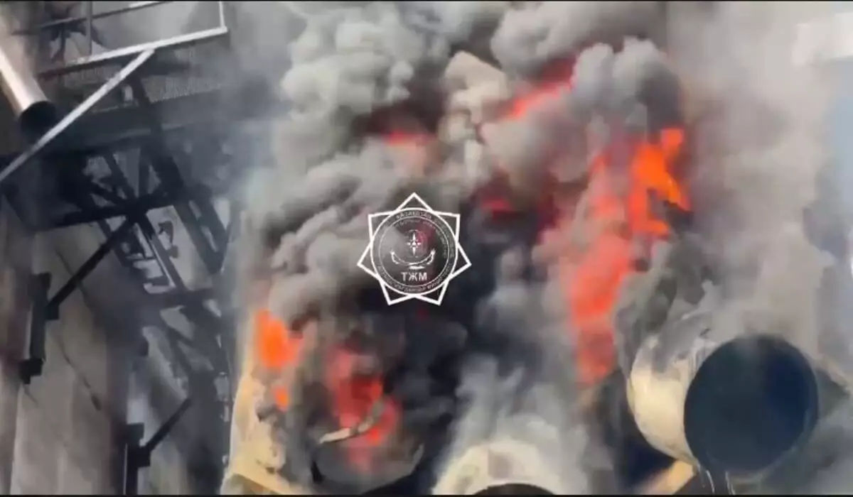 Пожар потушили на зерновом элеваторе в ВКО