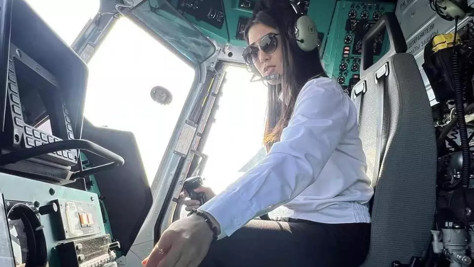 «Қазавиақұтқару» ТЖМ авиациясының ұшқышы – Бибихан Тұрысбекова