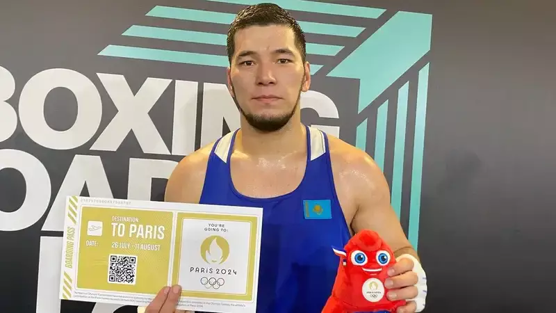 Олимпийскую лицензию завоевал казахстанский боксер Айбек Оралбай