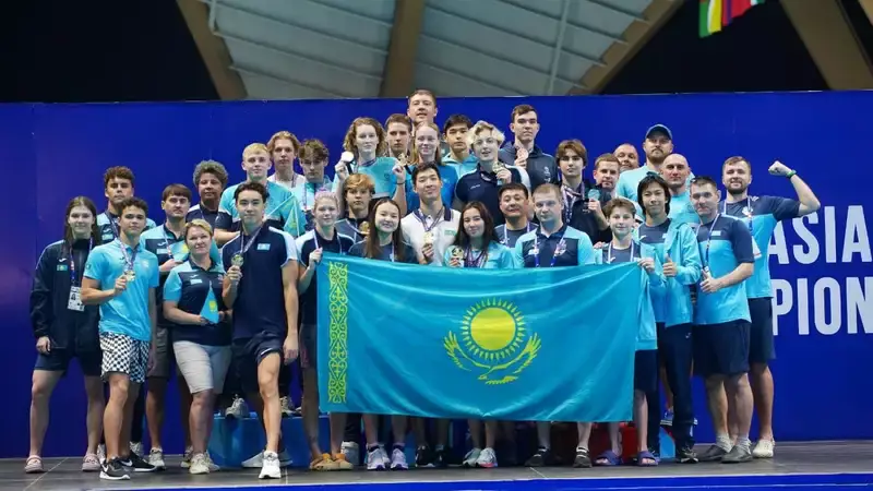 Сборная Казахстана заняла второе общекомандное место на Чемпионате Азии