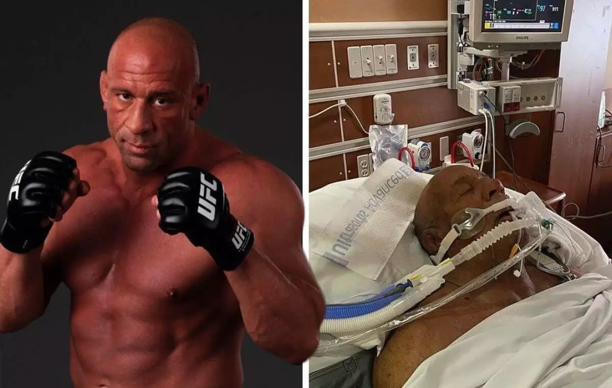 Легенда UFC попал в больницу, спасая родителей от пожара