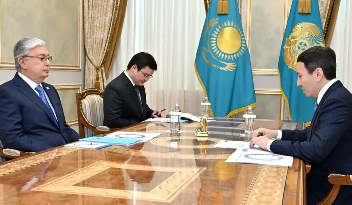Токаев поставил ряд задач перед главой ФНБ «Самрук-Казына»
