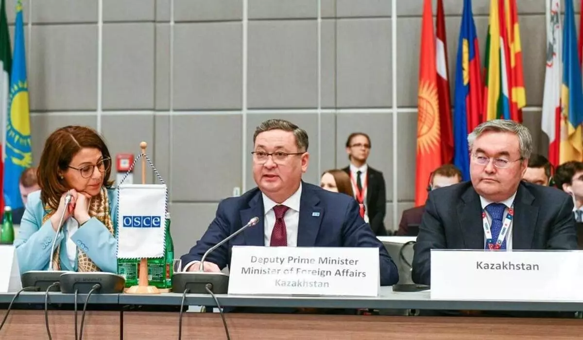 Казахстан глубоко убежден в необходимости сохранения и укрепления ОБСЕ – Мурат Нуртлеу