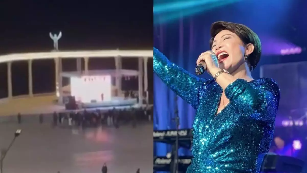 «Ұят болды»: Роза Рымбаеваның Ақтаудағы концертіне 50 адам ғана келді