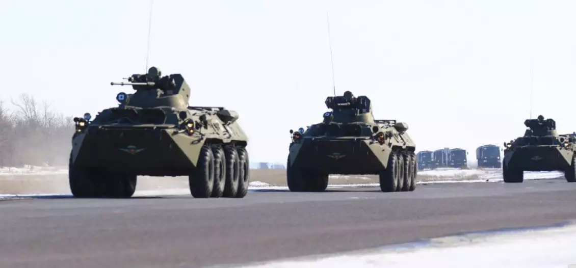 Учение с более 150 единицами военной техники проходит в Карагандинской области