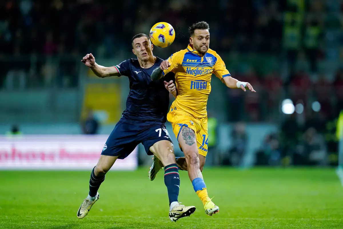 «Лацио» обыграл «Фрозиноне» и одержал победу в первом матче после отставки Сарри