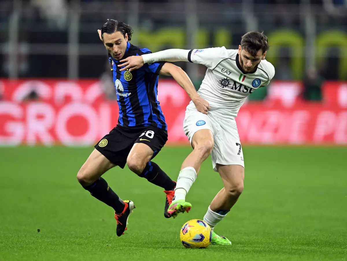 «Наполи» ушел от поражения в матче с «Интером» благодаря голу на 81-й минуте