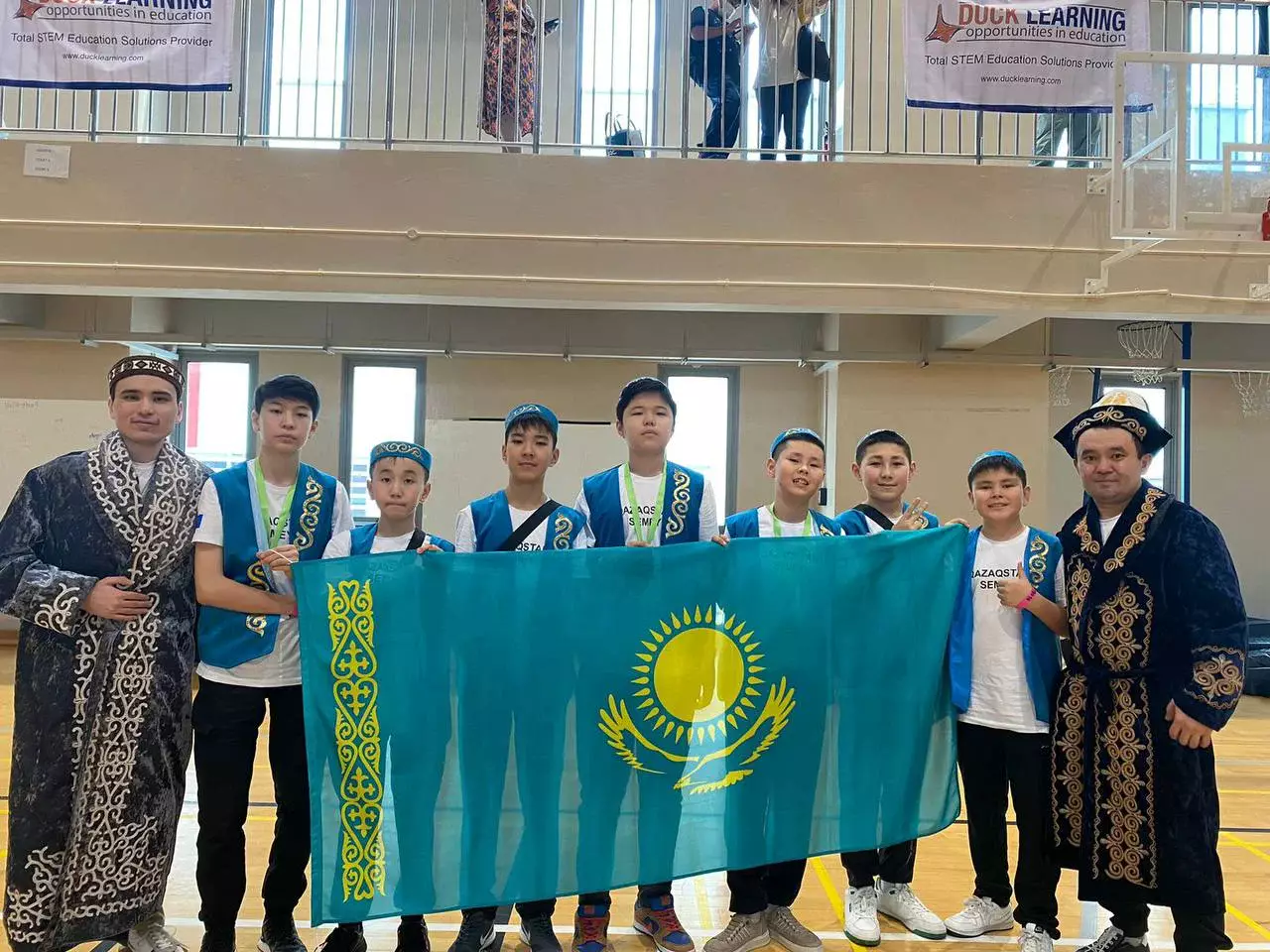 Школьники области Абай заняли второе место на международном турнире по робототехнике