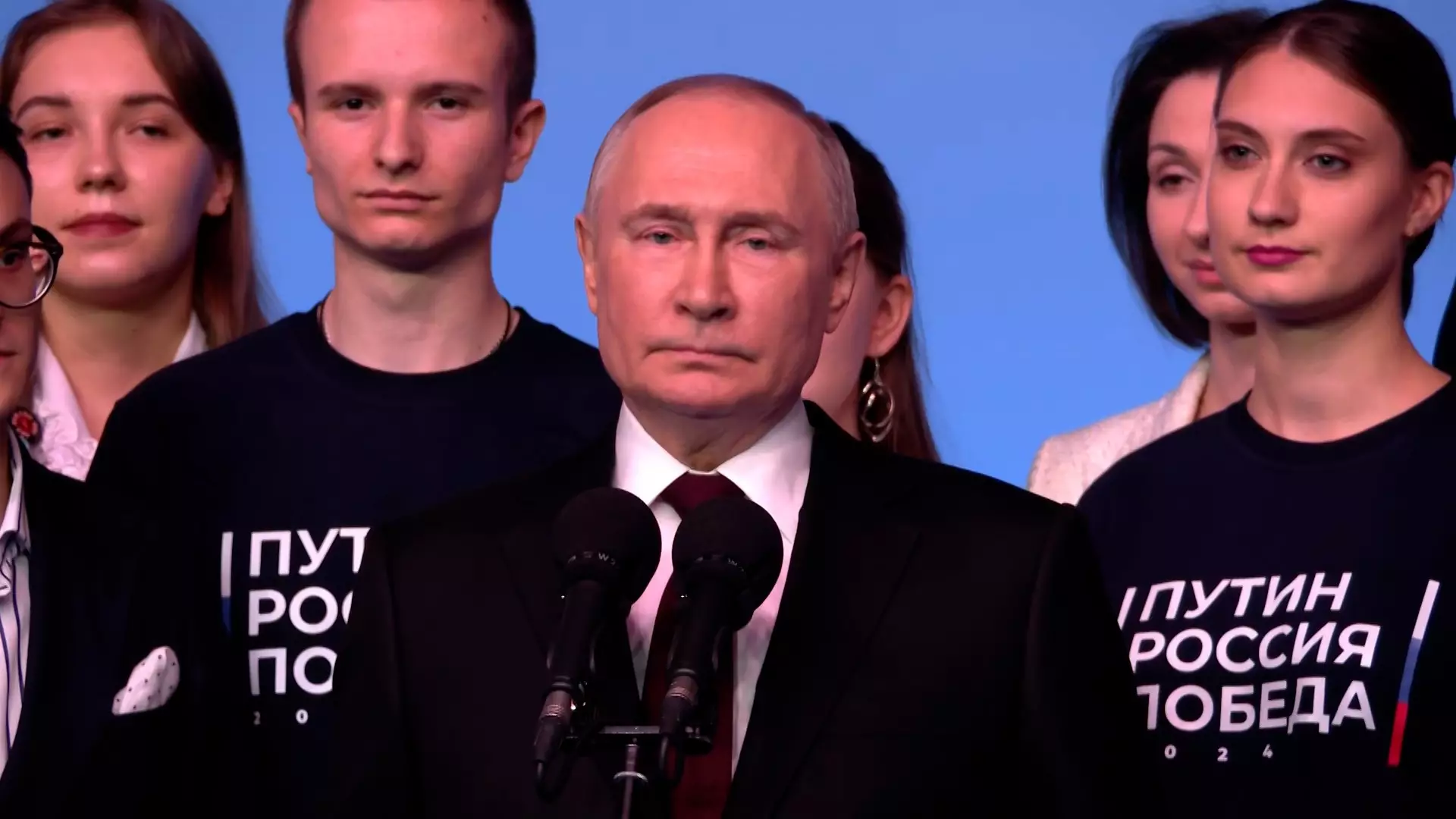 Владимир Путин набрал 87,29% голосов на выборах президента России по итогам подсчета 99,75% протоколов УИК