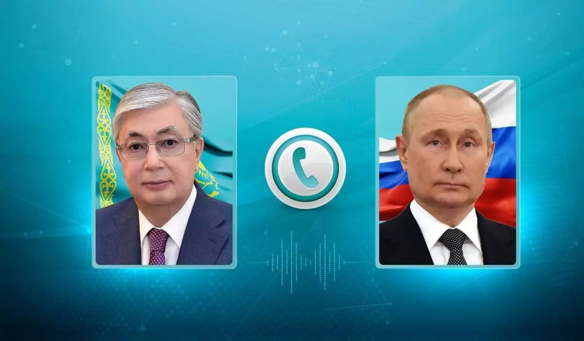 Токаев поздравил Владимира Путина с убедительной победой на выборах