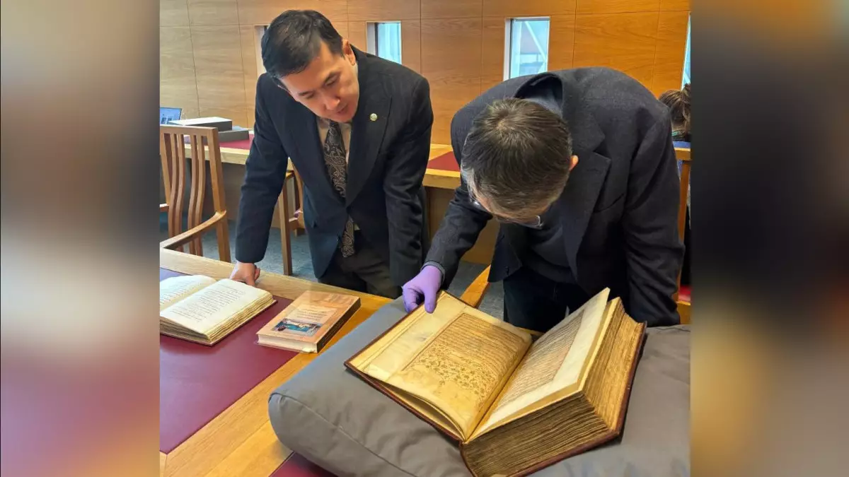 В Великобритании нашли ценные рукописи и документы по истории Казахстана
