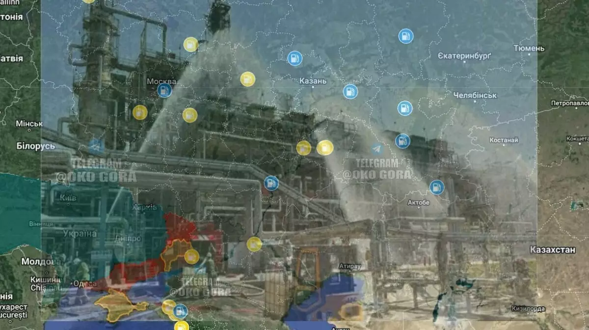 С начала года ВСУ атаковали 13 нефтеперерабатывающих заводов РФ