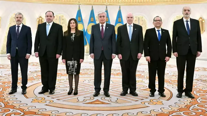 Президент Қасым-Жомарт Тоқаев бірқатар мемлекеттің елшілерінен сенім грамоталарын қабылдады