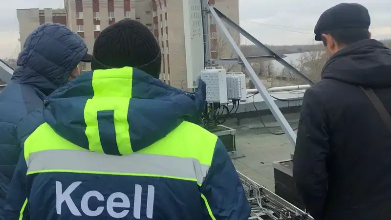 Мобильный бум: Kcell за месяц установил рекордное количество базовых станций на западе страны