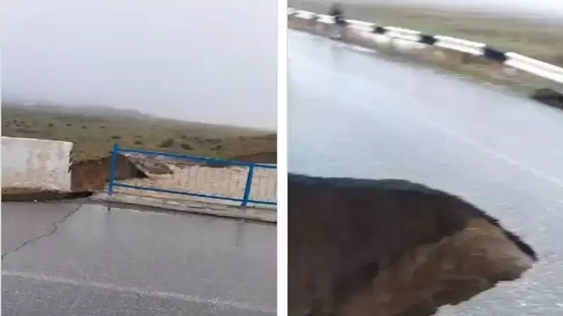 В двух селах Туркестанской области смыло мост