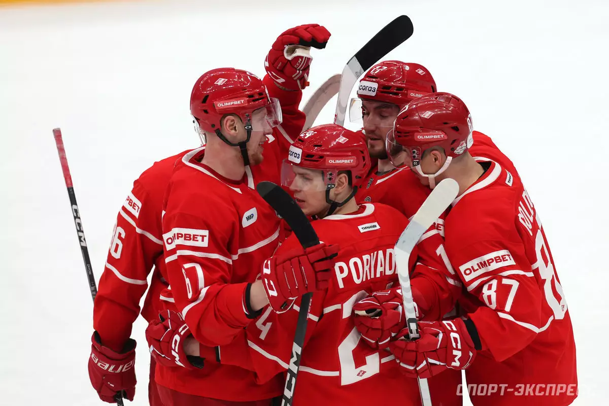 «Спартак» — «Металлург»: смотреть трансляцию матча плей-офф КХЛ