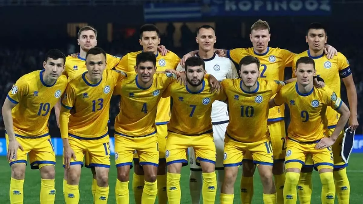Сборная Казахстана по футболу сделала обращение после поражения в Афинах