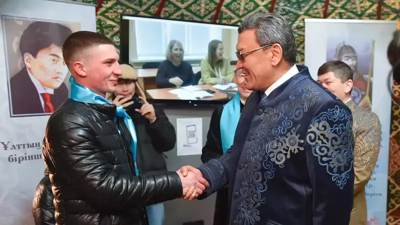 В СКО в ходе Наурыза всех желающих записывали в группы казахского языка
