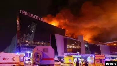 Крупнейший теракт в Москве: неизвестные открыли стрельбу в «Крокус Сити Холл»