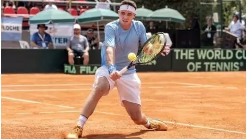 Казахстанский теннисист сыграл в полуфинале турнира в Хорватии