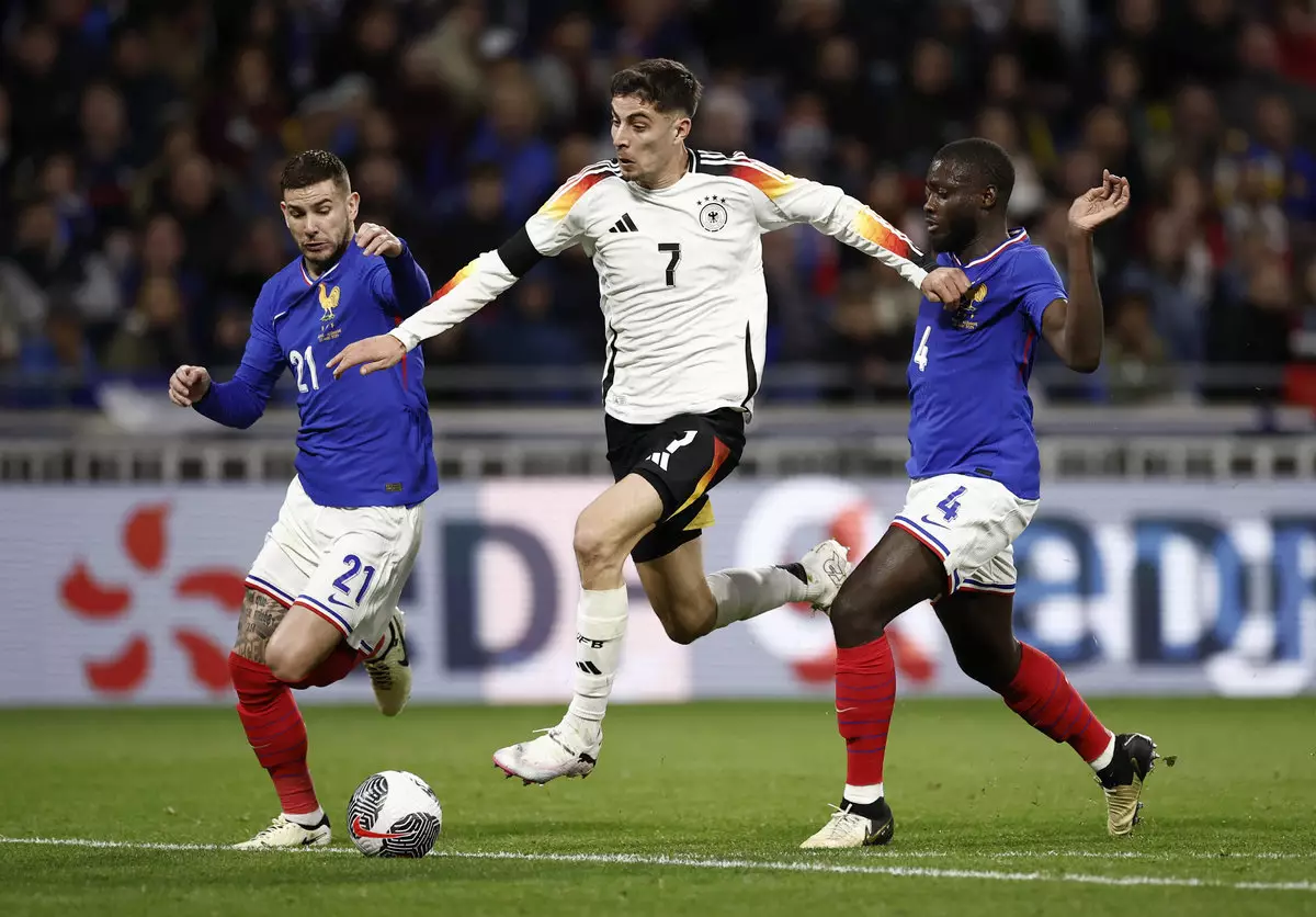 Германия обыграла Францию в товарищеском матче