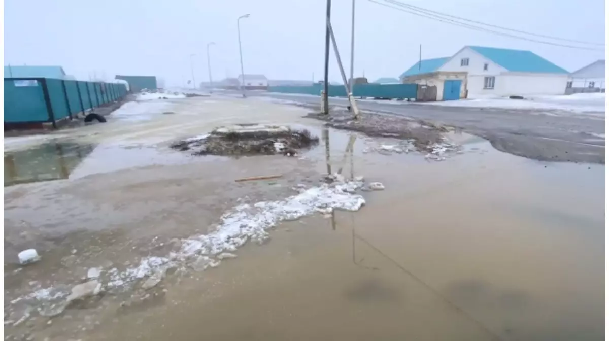 Четырехлетний ребенок утонул в талой воде в Актюбинской области