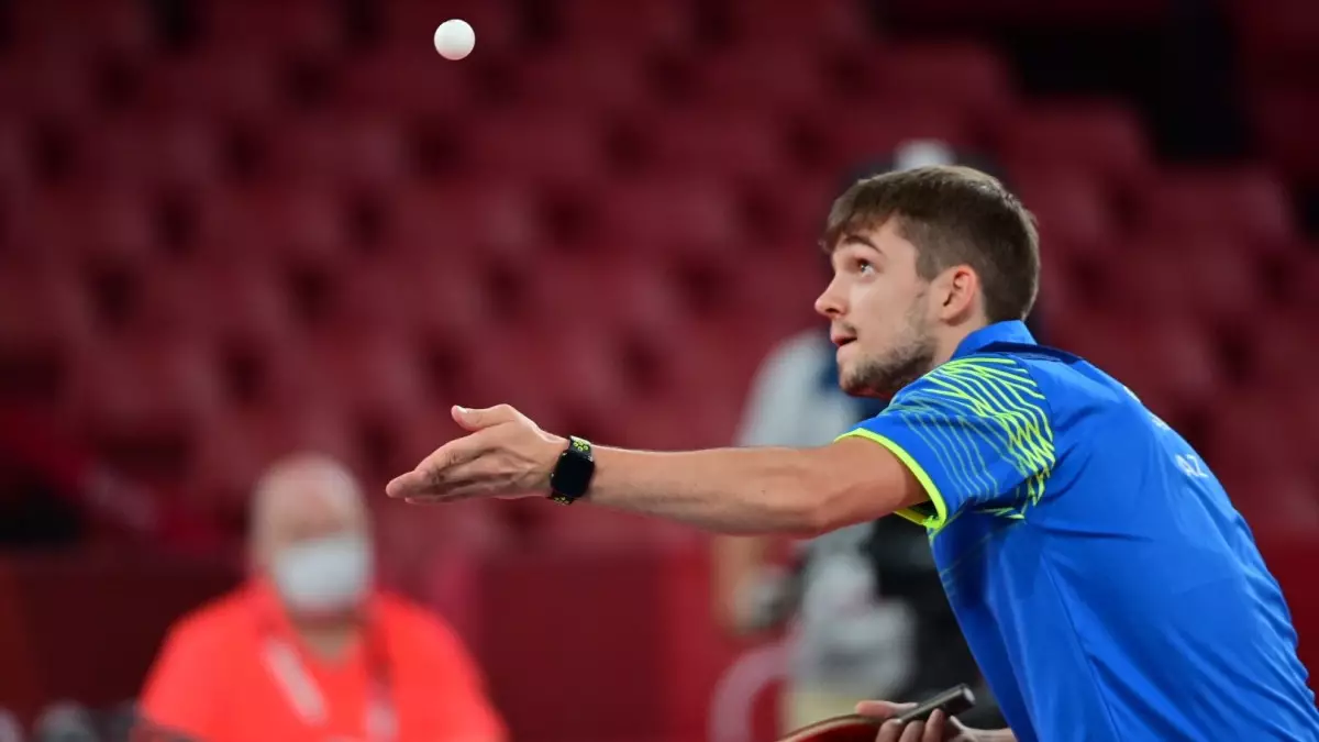 Казахстанец Кирилл Герасименко выиграл "серебро" турнира по настольному теннису в Ливане