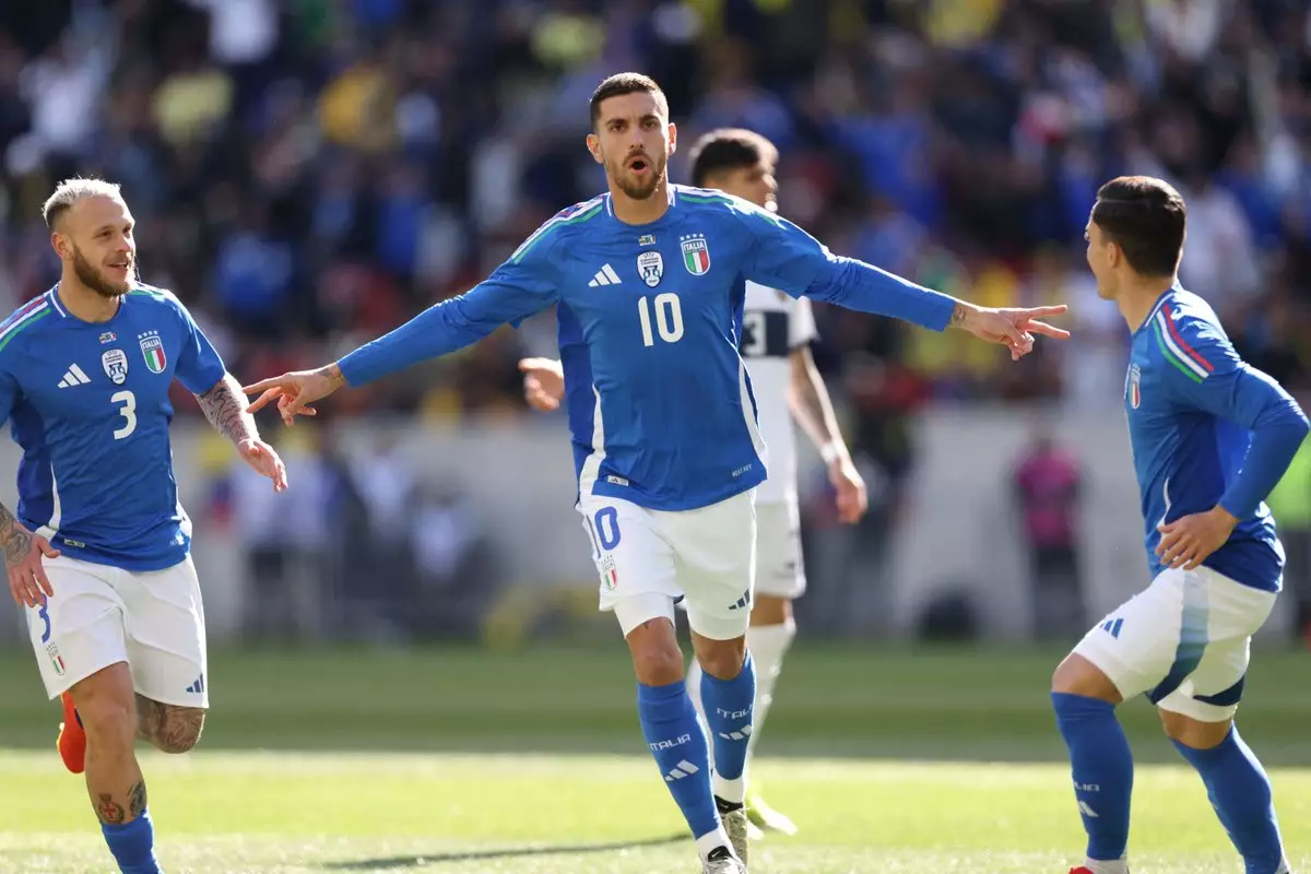 Италия победила Эквадор в товарищеском матче в США