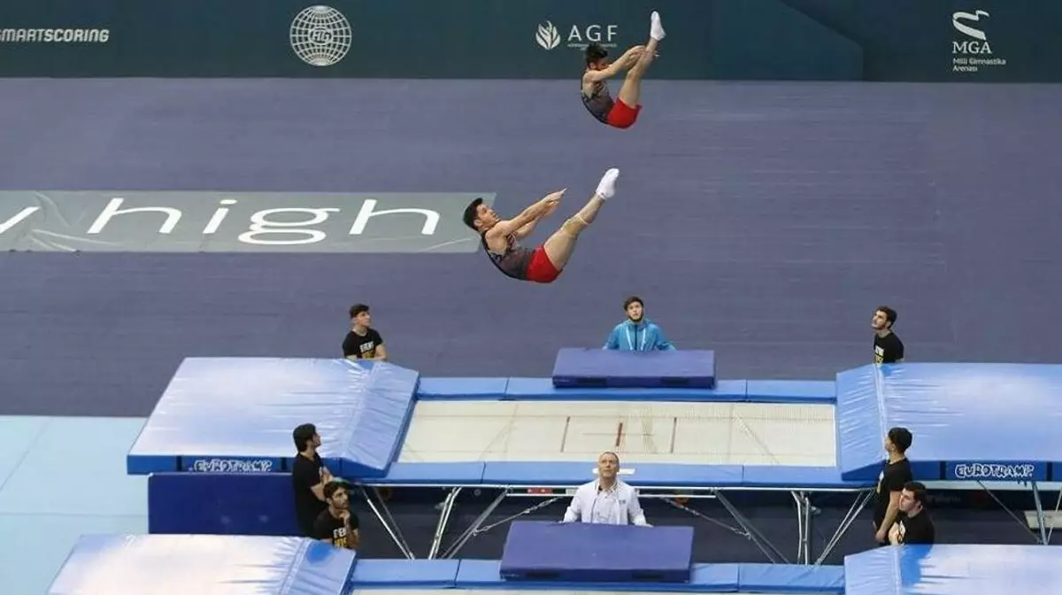 Казахстан завоевал олимпийскую лицензию по батутной гимнастике