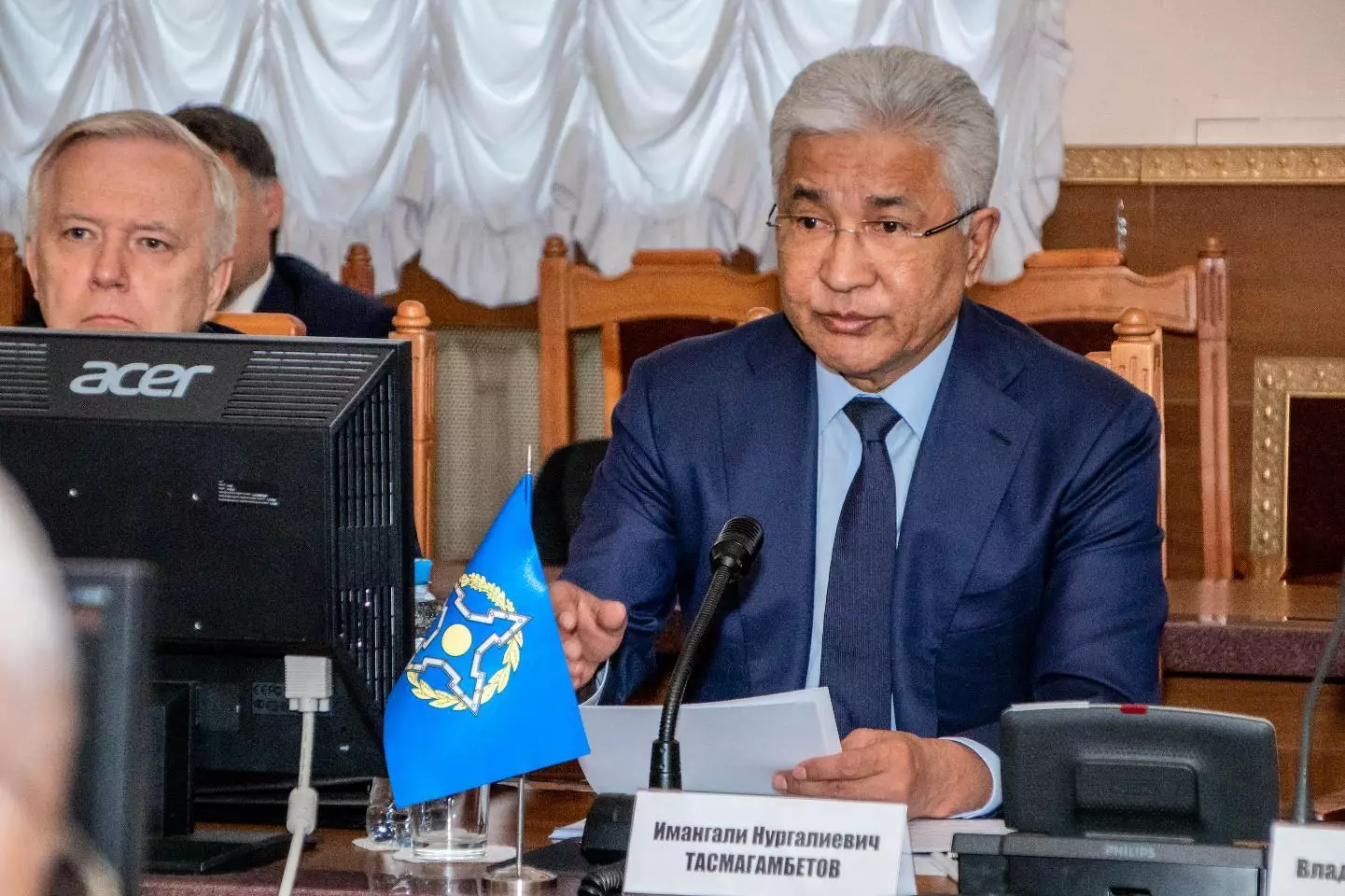 Тасмагамбетов предложил ОДКБ разработать новые инструменты для борьбы с терроризмом 