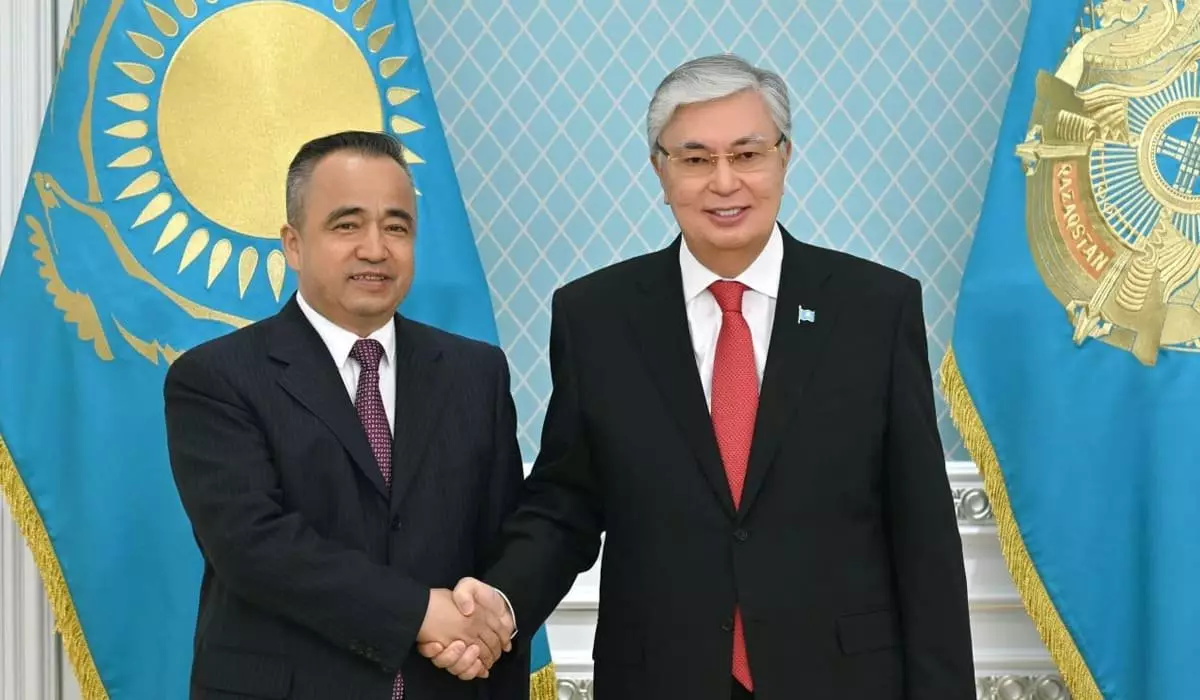 Токаев принял председателя правительства Синьцзян-Уйгурского автономного района КНР