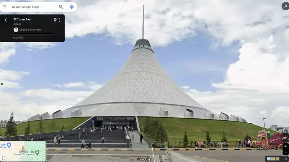 Google запустил виртуальные прогулки по улицам Казахстана