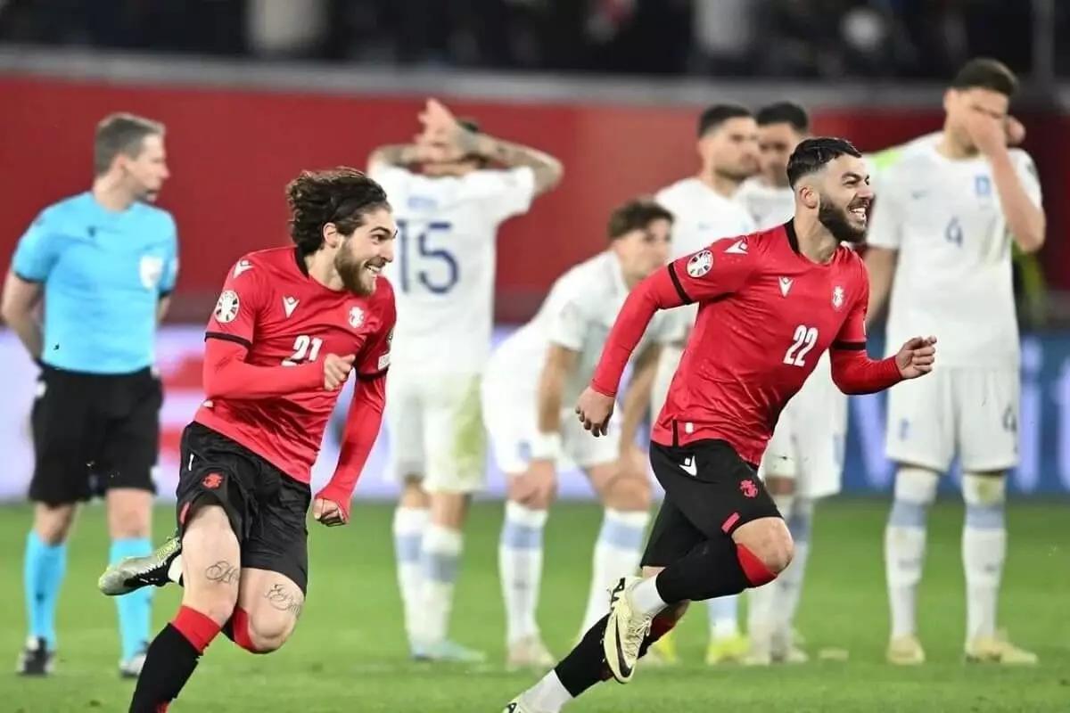 Грузия одержала историческую победу в отборе на Евро-2024