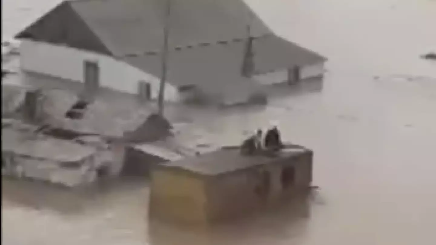 102 человека спасли из подтопленных районов
