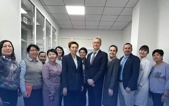 В Алматы открыли лабораторный тренинговый центр при поддержке США 