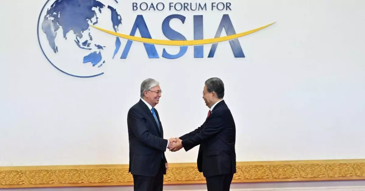   Президент Боао Азия форумына қатысу үшін Қытай Халық Республикасына барды   