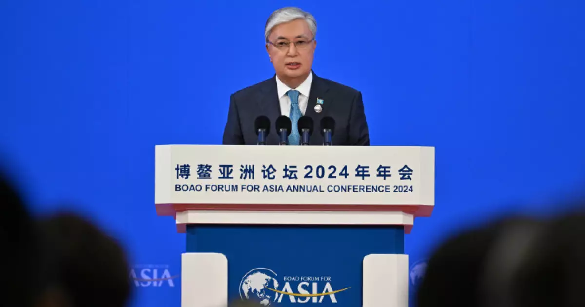   Мемлекет басшысы Боао Азия форумының пленарлық сессиясында сөз сөйледі   