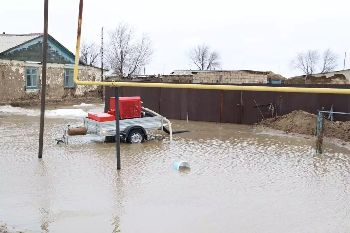В ЗКО одно село ушло под воду: Эвакуировано 600 человек